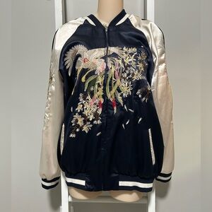 Opening Ceremony reversible Silk Bomber